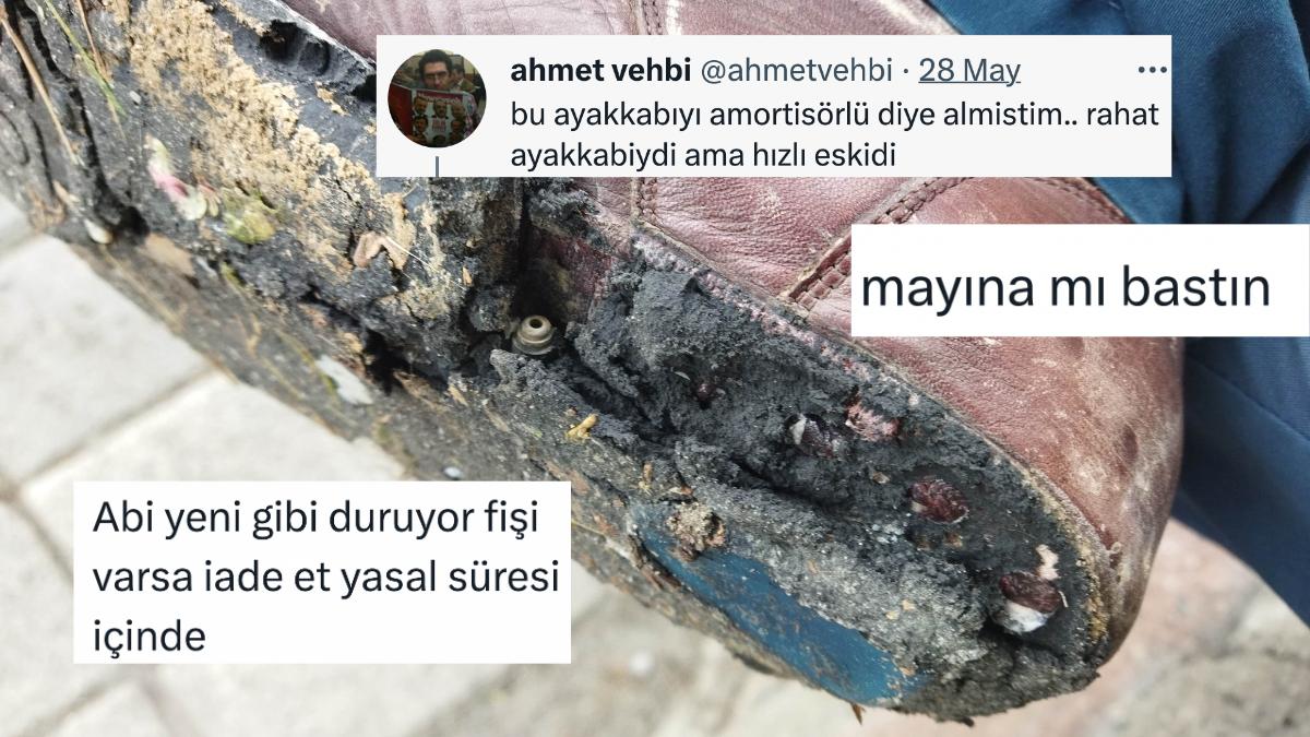 İnternetin En Kendine Has İnsanı Ahmet Vehbi'nin Eskiyen Ayakkabısına Gelen Yorumlar Gününüzü Şenlendirecek İnternetin En Kendine Has İnsanı Ahmet Vehbi'nin Eskiyen Ayakkabısına Gelen Yorumlar Gününüzü Şenlendirecek