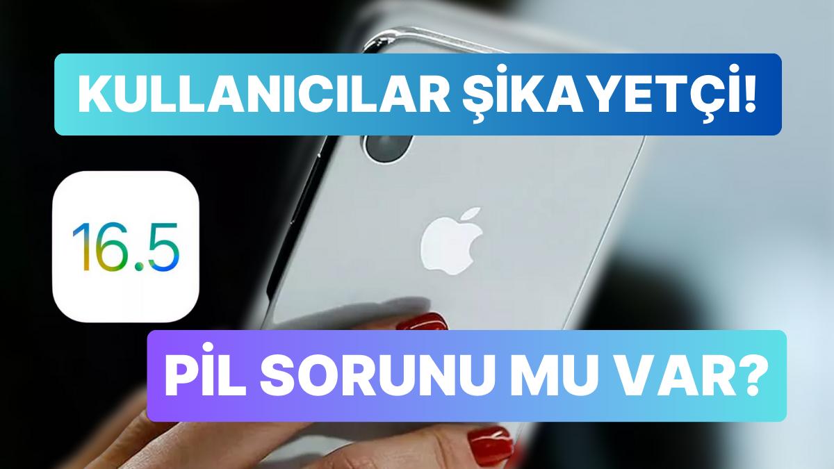 iPhone Kullanıcıları iOS 16.5 Güncellemesinden Sonra Pil Ömründen Şikayetçi: "Batarya Su Üzere Akıp Gidiyor!" iPhone Kullanıcıları iOS 16.5 Güncellemesinden Sonra Pil Ömründen Şikayetçi: "Batarya Su Üzere Akıp Gidiyor!"