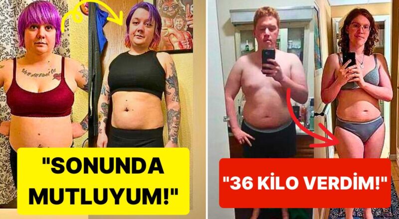 Kilo Vererek Bedenlerini ve Hayatlarını Büsbütün Değiştiren Şahıslardan Hepimizi Dumur Eden 15 Fotoğraf