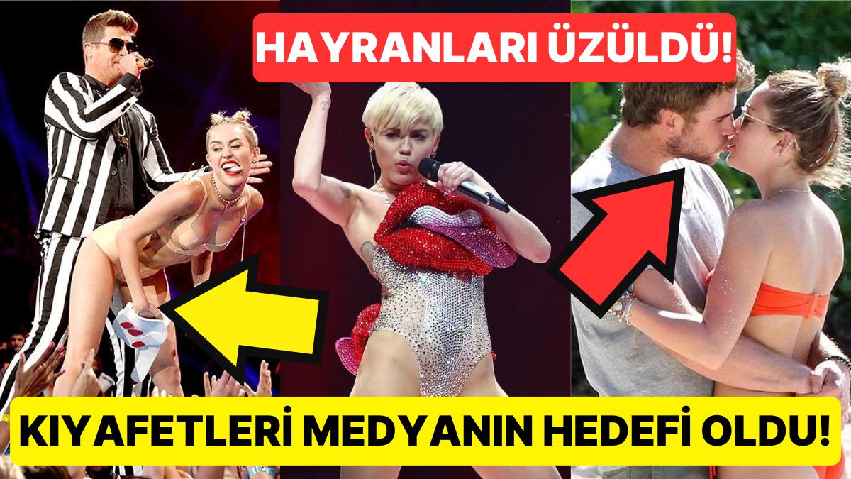 Kıyafetleri Medyanın Gayesi Olmuştu: İmajıyla Akıllara Kazınan Müziğin Mihenk Taşı Miley Cyrus! Kıyafetleri Medyanın Gayesi Olmuştu: İmajıyla Akıllara Kazınan Müziğin Mihenk Taşı Miley Cyrus!