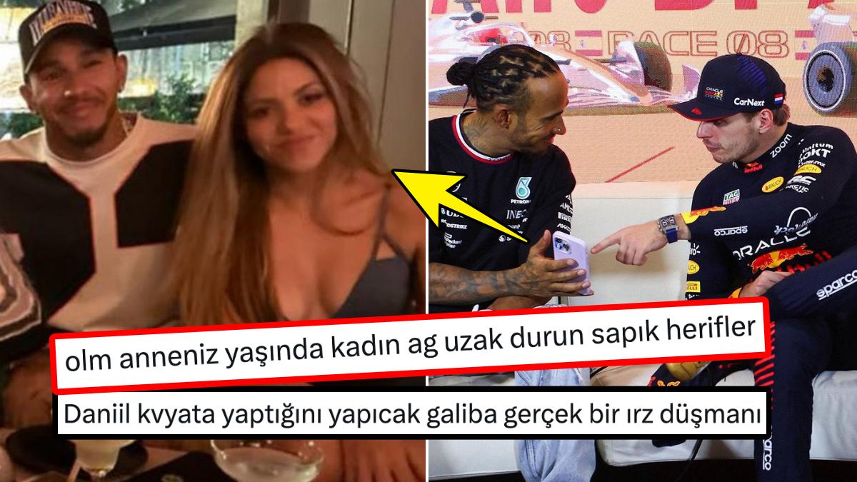 Max Verstappen, Hamilton ile Flörtleşen Shakira'yı Takibe Almasıyla Toplumsal Medyanın Lisanına Düştü Max Verstappen, Hamilton ile Flörtleşen Shakira'yı Takibe Almasıyla Toplumsal Medyanın Lisanına Düştü