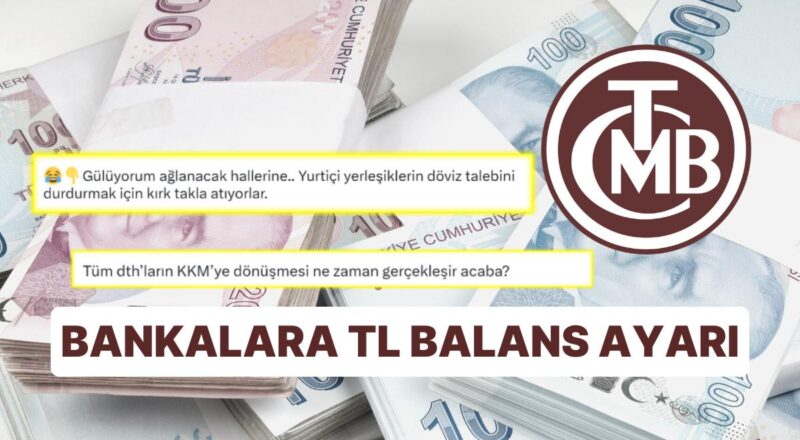 Merkez Bankası Düşünde Görüyor Bankalar Sabaha Yeni Düzenlemeyle Uyanıyor: TL Dönüşüm İçin Yeni Hedefler!