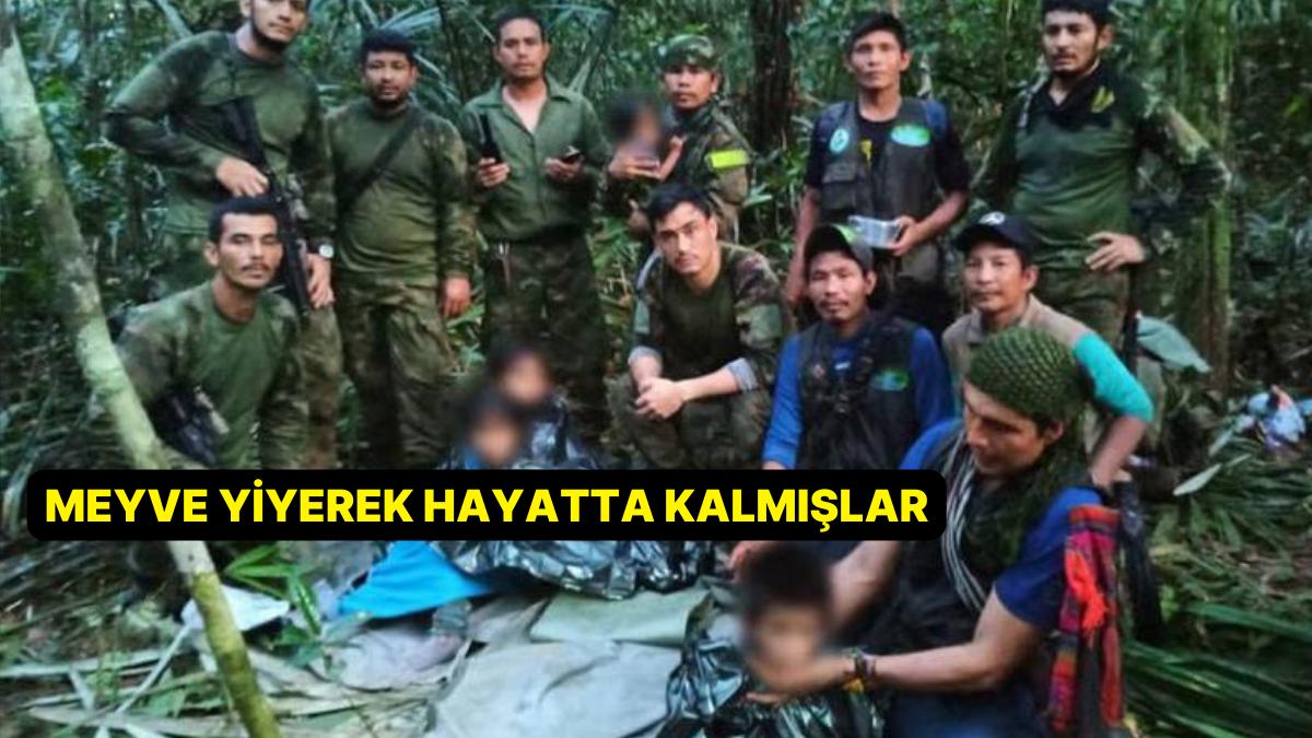 Mucize Olarak Duyuruldu: 40 Gün Evvel Düşen Uçaktan Kurtulan 4 Çocuk Ormanda Bulundu Mucize Olarak Duyuruldu: 40 Gün Evvel Düşen Uçaktan Kurtulan 4 Çocuk Ormanda Bulundu