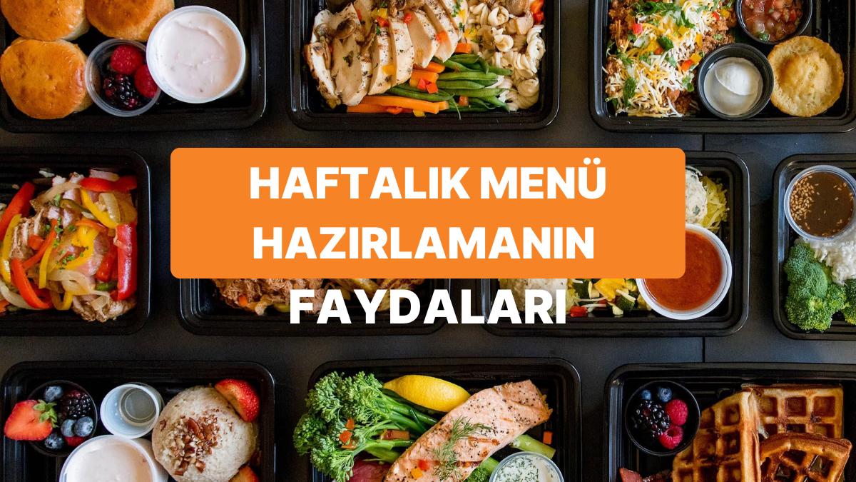 Mutfakta Vakit Kazanmayı Arayanlara: Haftalık Menü Hazırlamanın Sağladığı 11 Fayda