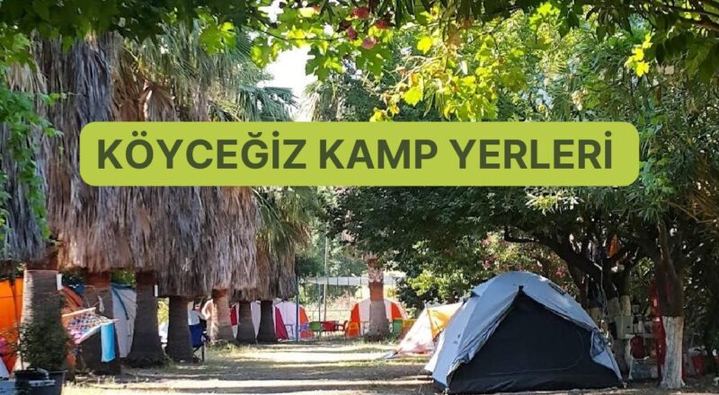 Okaliptüs ve Çınar Ağaçları Altında Köyceğiz’de Kamp Yapılacak En Âlâ 10 Yer