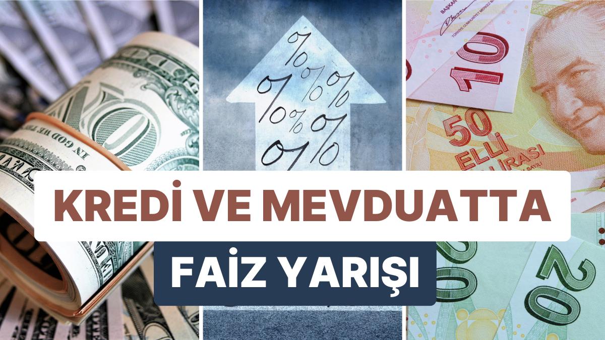 Piyasalar Faiz Kararını Beklerken Kendi İstikrarını Kuruyor: Mevduat ve Kredi Faizleri Yükseliyor