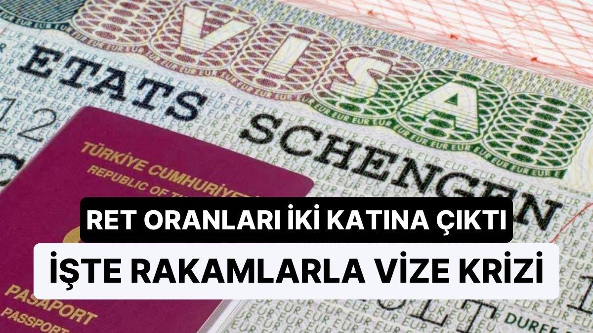 Sayılarla Vize Krizi: Ret Oranları 2019'dan Bu Yana İki Katına Çıktı