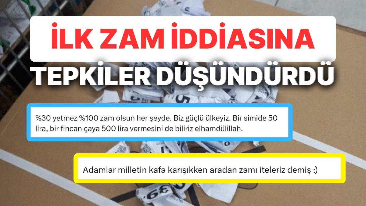 Seçim Sonrası Birinci Artırım Haberi Savı Twitter'a Düştü: Yorumlar Düşündürücü Oldu! Seçim Sonrası Birinci Artırım Haberi Savı Twitter'a Düştü: Yorumlar Düşündürücü Oldu!