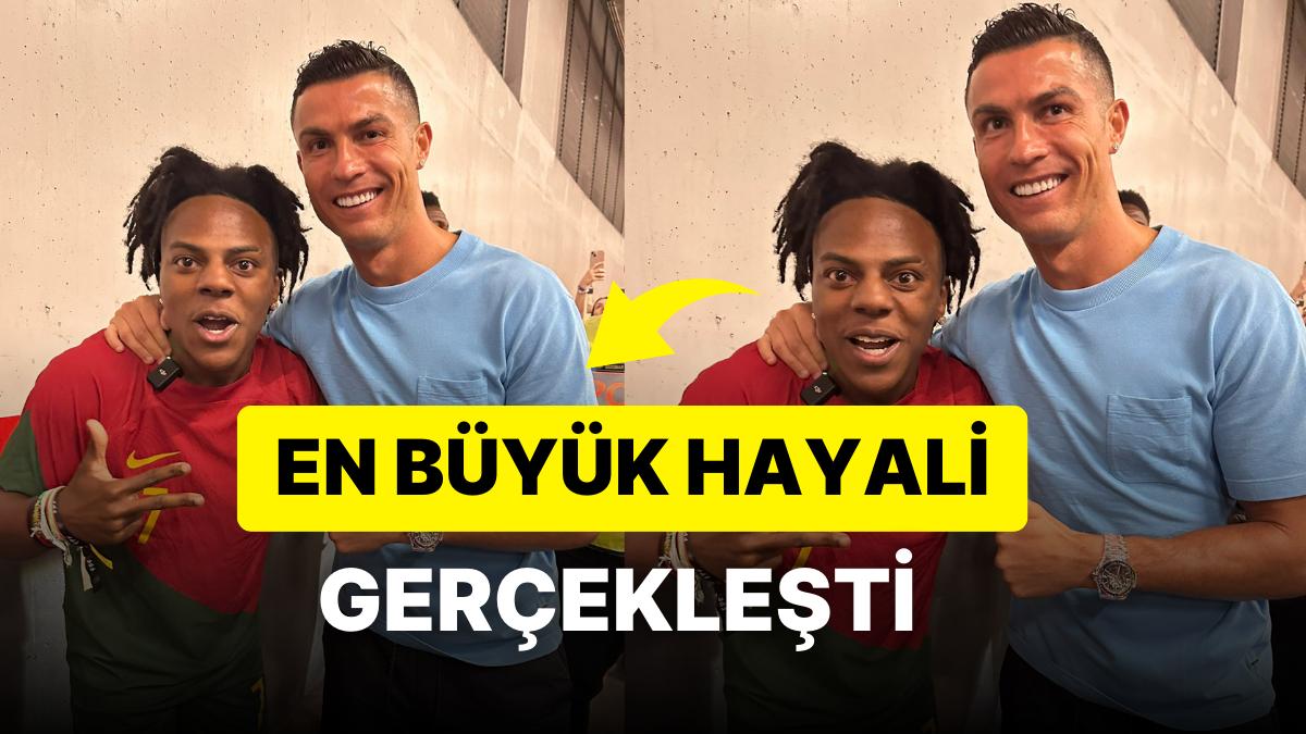 Sonunda Tanıştılar! IShowSpeed ve Cristiano Ronaldo Maçtan Sonra Bir Ortaya Geldi
