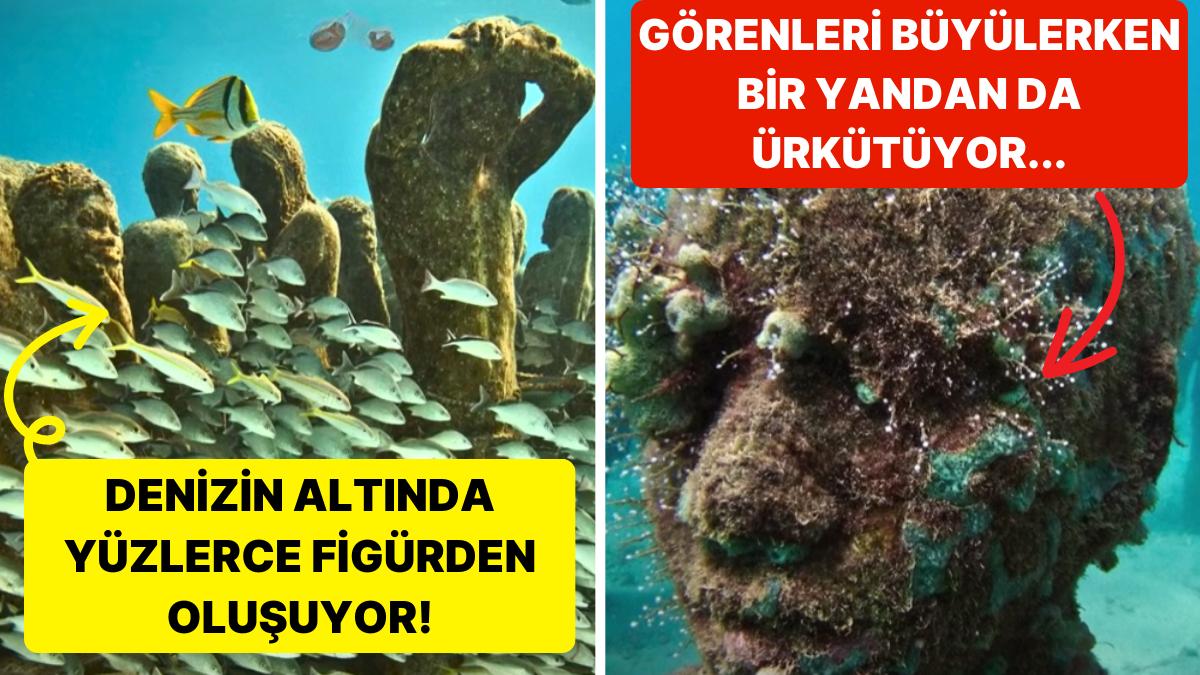 Su Altında Mükemmeller Yaratan Sanatçı Jason DeCaires Taylor'ın Bu Yapıtlarını Görünce Şoke Olacaksınız!