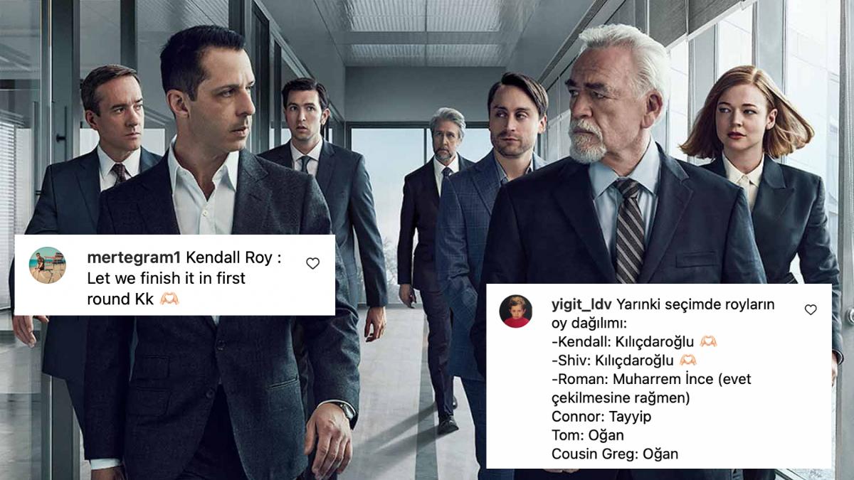 Succession ile Türkiye Birebir Anda Seçime Giriyor: Resmi Hesapta Seçim İçin Yapılan Yorumlar Yüzümüzü Güldürdü