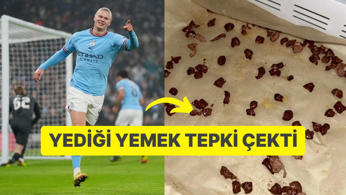 Takipçilerinin Midesini Bulandırdı! Erling Haaland, Bu Sefer Golleriyle Değil Yedikleriyle Gündemde Takipçilerinin Midesini Bulandırdı! Erling Haaland, Bu Sefer Golleriyle Değil Yedikleriyle Gündemde