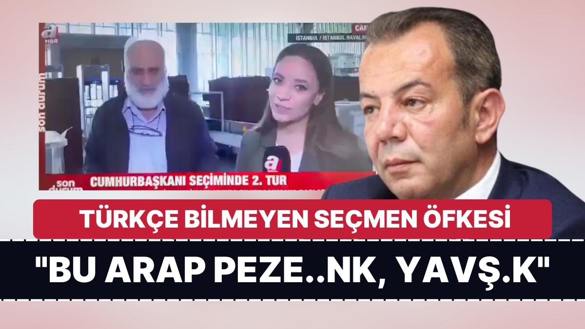 Tanju Özcan'ın 'Türkçe Bilmeyen Seçmen' Öfkesi "Bu Arap Peze..nk Ülkemin İdaresine Karar Veriyor"