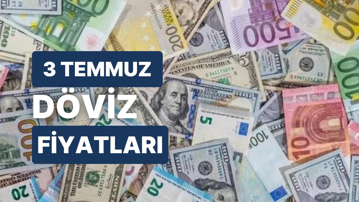 3 Temmuz 2023 Şimdiki Döviz Kuru USD Fiyatı: Bugün Dolar Fiyatı Ne Kadar? 1 Dolar Ne Kadar, Kaç TL?