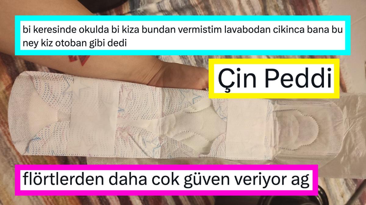 Adet Devrini Kurtarmakta Yesyeni Bir Boyuta Ulaşan Ekstra Uzun Ped Goygoycuların Lisanına Düştü