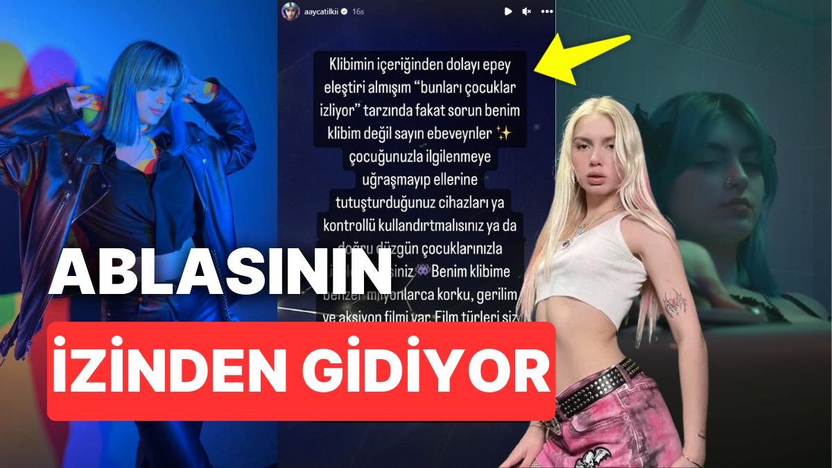 Aleyna Tilki'nin Kız Kardeşi Ayça Tilki Müzikçi Oldu Ancak Gelen Tenkitlere Dayanamayıp Öfke Kustu