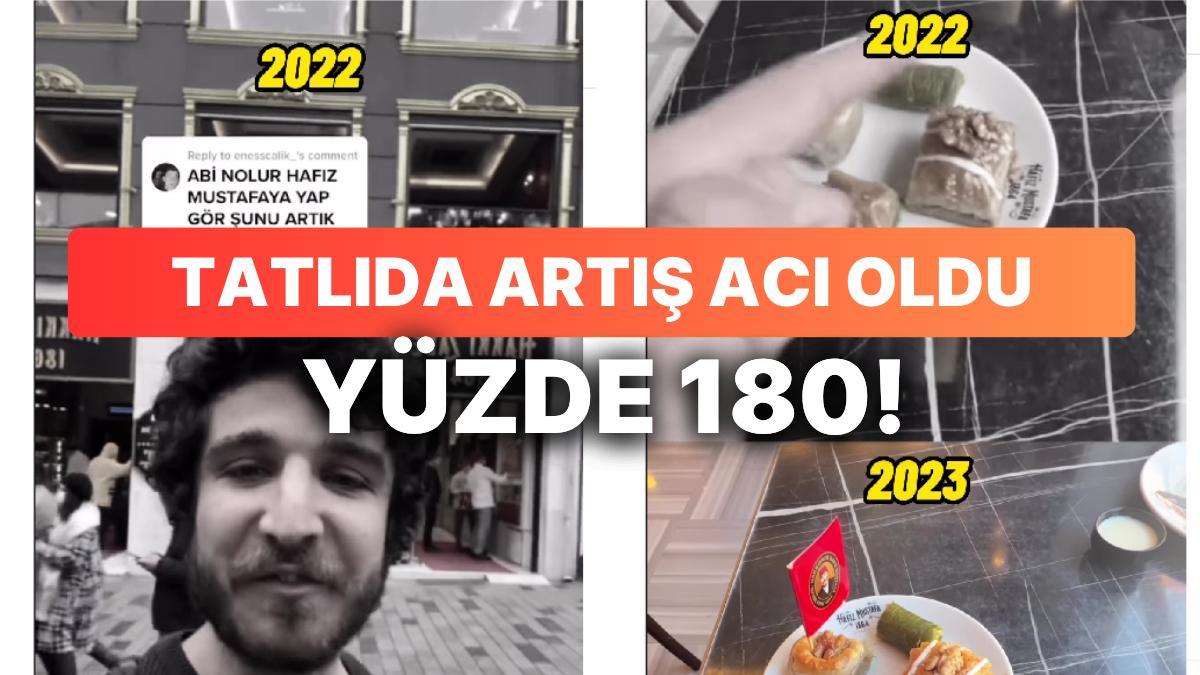 Tatlı Tatlı Yemenin Enflasyonu Kaç Oldu? Birebir Yer, Birebir Adisyon: 1 Yıl Sonra Fiyatlar Dikkat Çekti