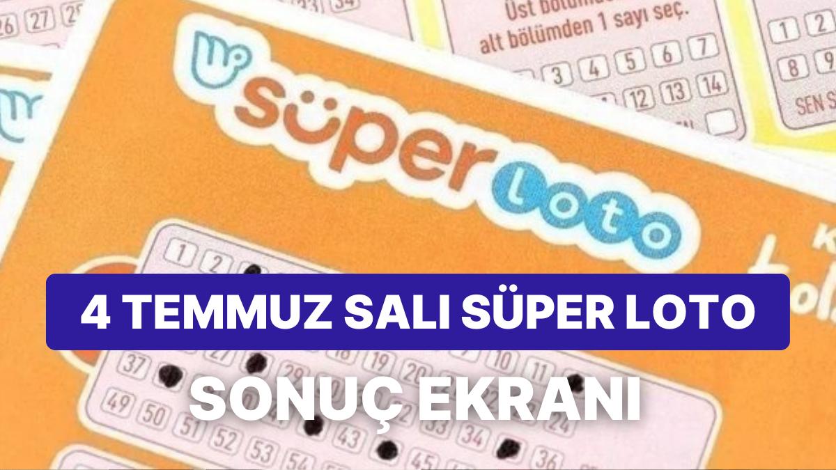 Üstün Loto Sonuçları Açıklandı: 4 Temmuz Salı Muhteşem Loto Sonuçları ve Kazandıran Numaralar