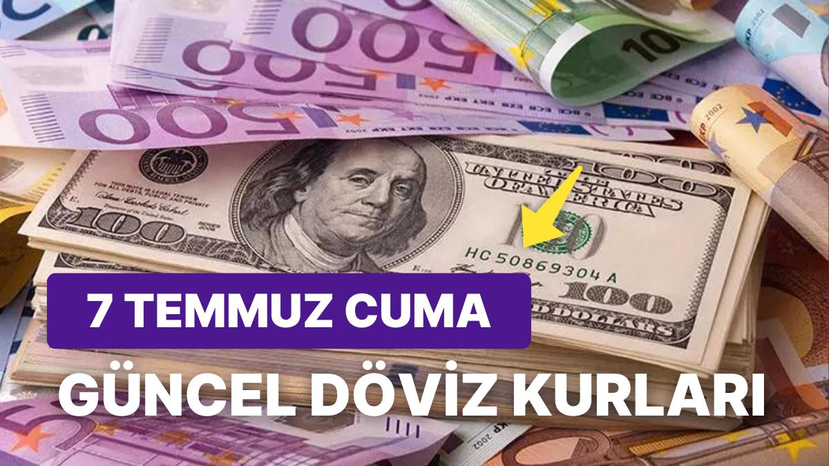 7 Temmuz 2023 Aktüel Döviz Kuru USD Fiyatı: Bugün Dolar Fiyatı Ne Kadar? 1 Dolar Ne Kadar, Kaç TL?