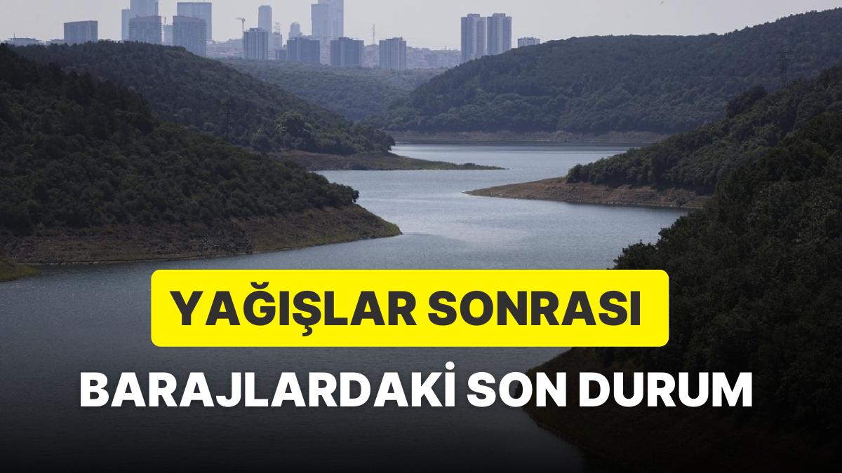 9 Temmuz İSKİ ve ASKİ Baraj Doluluk Oranları: İstanbul, Ankara ve İzmir'deki Barajların Şimdiki Su Düzeyi