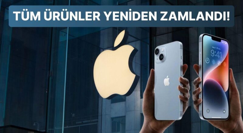 Apple Türkiye Eserlerinde 3 Ayda 5. Artırım: iPhone'lar 100 Bin TL'ye Dayandı!