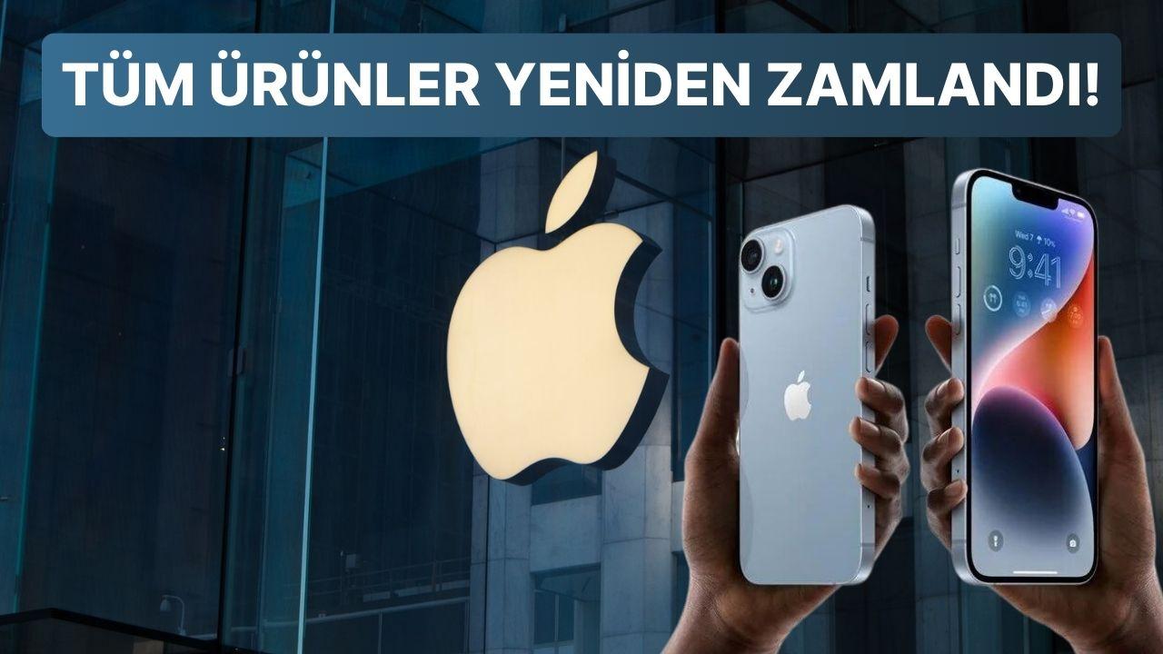 Apple Türkiye Eserlerinde 3 Ayda 5. Artırım: iPhone'lar 100 Bin TL'ye Dayandı! Apple Türkiye Eserlerinde 3 Ayda 5. Artırım: iPhone'lar 100 Bin TL'ye Dayandı!
