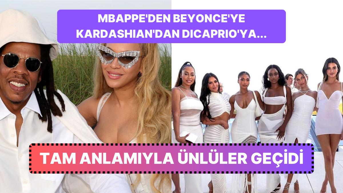 Birbirinden Ünlü Toplam 350 İsmin Katıldığı Milyon Dolarlık Partiden İhtişam Dolu İmgeler Birbirinden Ünlü Toplam 350 İsmin Katıldığı Milyon Dolarlık Partiden İhtişam Dolu İmgeler