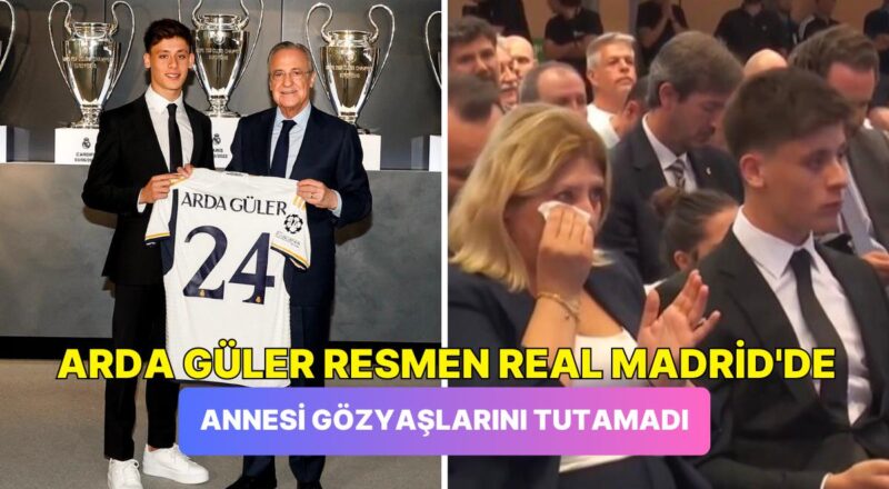 Büyük Gurur! Arda Güler, Real Madrid'e Resmen İmza Attı