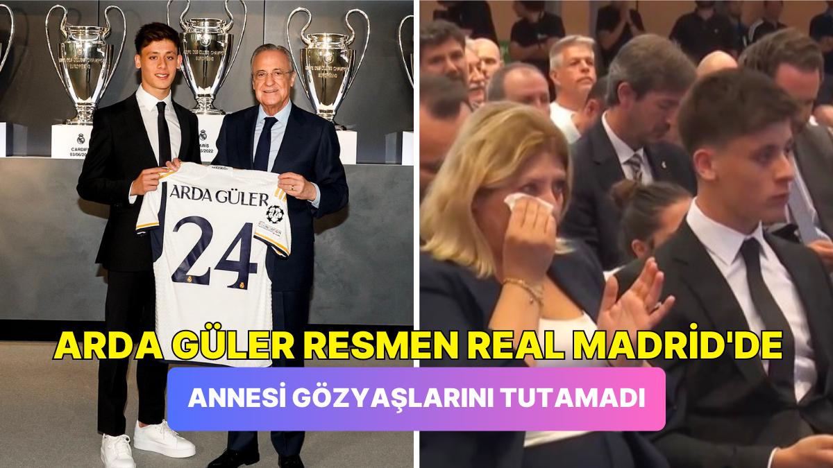 Büyük Gurur! Arda Güler, Real Madrid'e Resmen İmza Attı Büyük Gurur! Arda Güler, Real Madrid'e Resmen İmza Attı