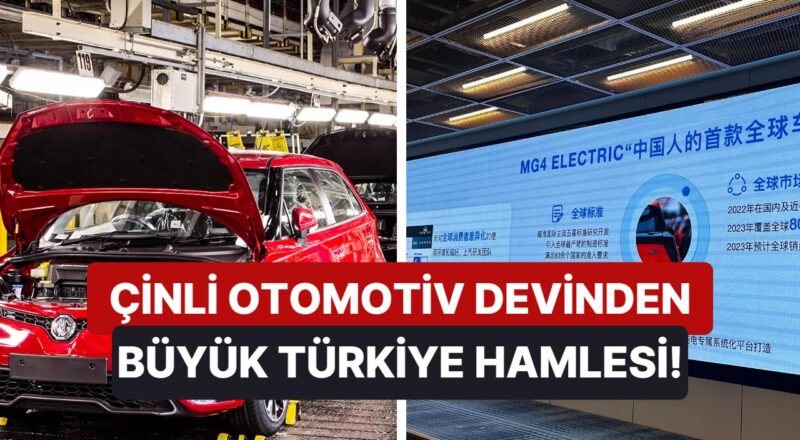 Dünyaca Ünlü Araba Üreticisi MG, Türkiye'de Elektrikli Araç Fabrikası Kurmaya Hazırlanıyor!