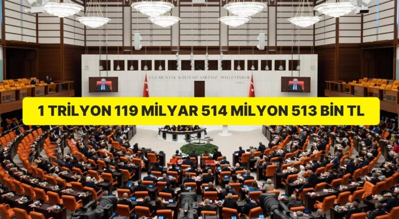Ek Bütçe Talebi TBMM’de: Yaklaşık 1,1 Trilyon TL Ek Bütçe Olacak