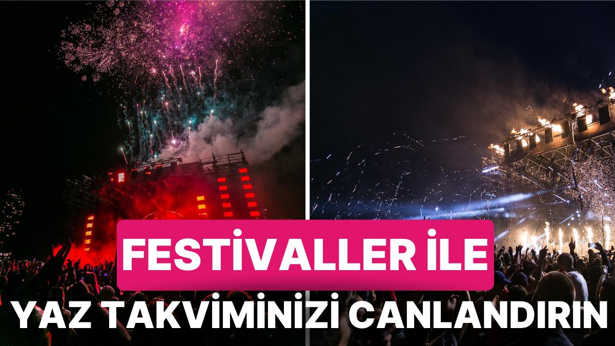 Kendini Ritme Kaptırmak İsteyenlerin Kaçırmaması Gereken 2023 Yaz Şenlikleri