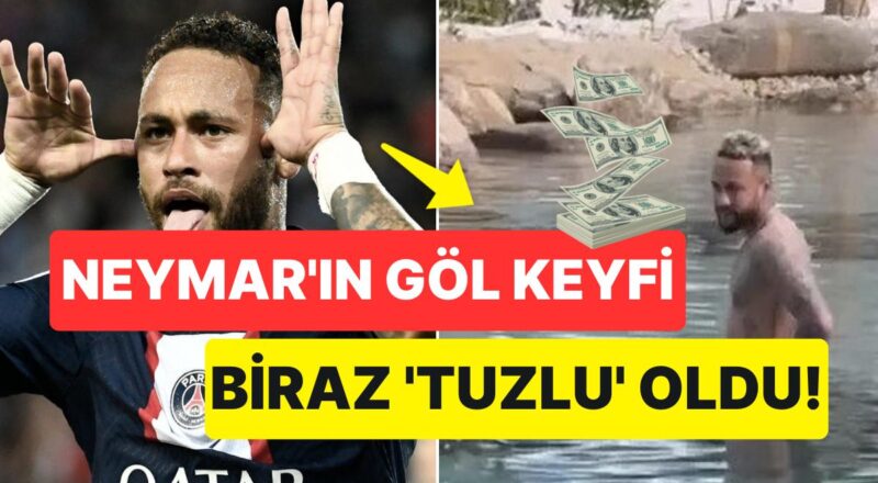 Malikanesinde Göl Keyfi Yapan Neymar'a Milyon Dolarlık Ceza Şoku!