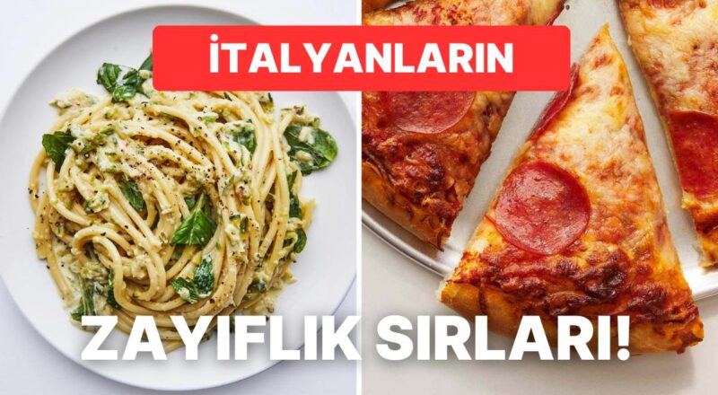 Pizza Makarna ve Hamur İşinin Anavatanı İtalya'da Beşerler Nasıl Zayıf Kalmayı Başarıyor?