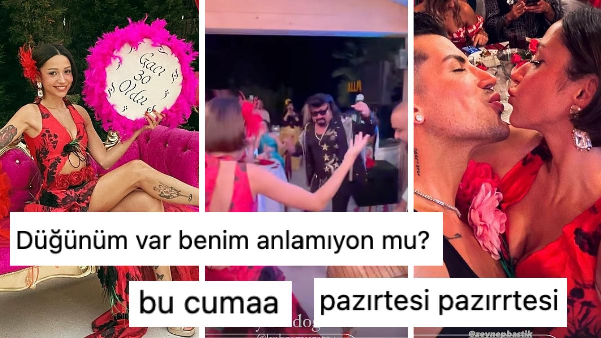 Zeynep Bastık'ın Çok Konuşulan Roman Havası Konseptli Kına Gecesini Andıran Doğum Günü Partisinin Ayrıntıları Zeynep Bastık'ın Çok Konuşulan Roman Havası Konseptli Kına Gecesini Andıran Doğum Günü Partisinin Ayrıntıları