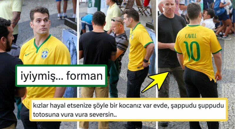 10 Numaralı Brezilya Formasını Giyip Bedeniyle Büyüleyen Henry Cavill'e Gelen Reaksiyonlar Herkesi Güldürdü