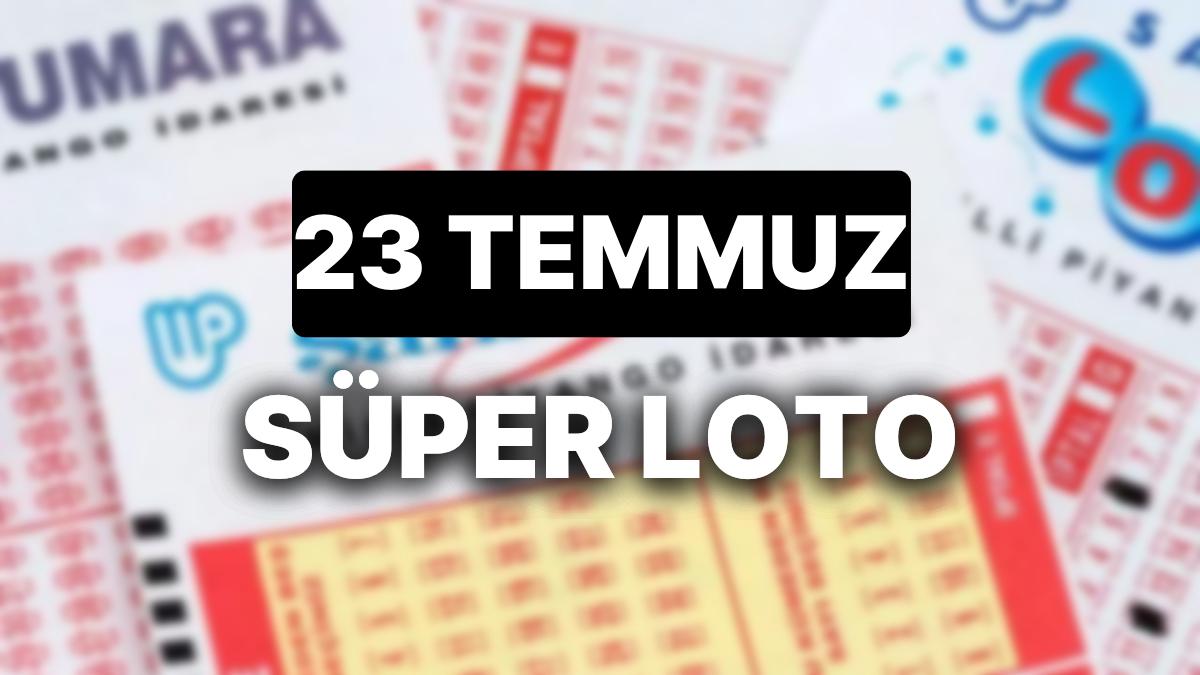 23 Temmuz Muhteşem Loto Sonuçları ve Kazandıran Numaralar: 23 Temmuz Üstün Loto Sonuç Sorgulama Sayfası