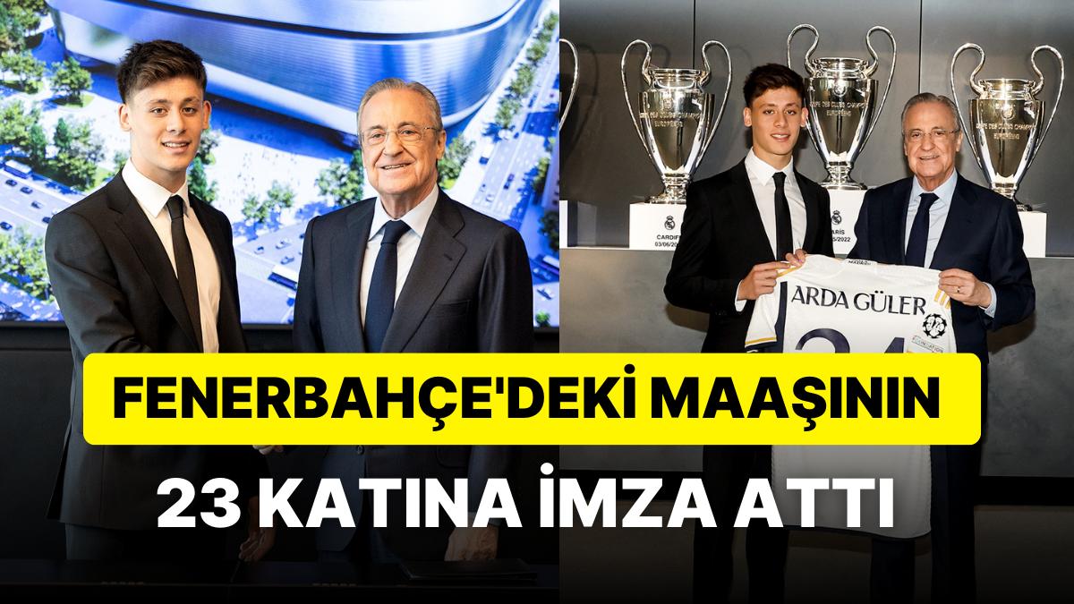 Arda Güler'in Real Madrid'den Kazanacağı Yıllık Fiyat Aşikâr Oldu