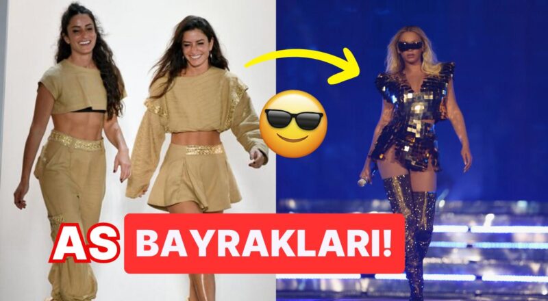 As Bayrakları As! Beyonce Konserine Ünlü Dizayncı İkizler Raisa ve Vanessa İmzalı Elbisesiyle Çıktı!