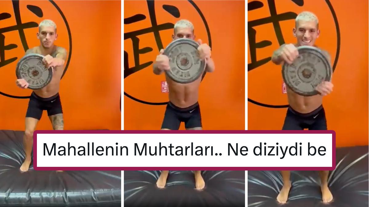 "Atom Karınca" Lakaplı Galatasaraylı Lucas Torreira'nın İdman İmgeleri Viral Oldu!