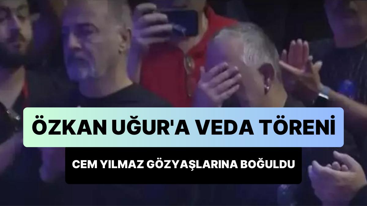 Cem Yılmaz, Özkan Uğur'a Veda Merasiminde Gözyaşlarına Hakim Olamadı