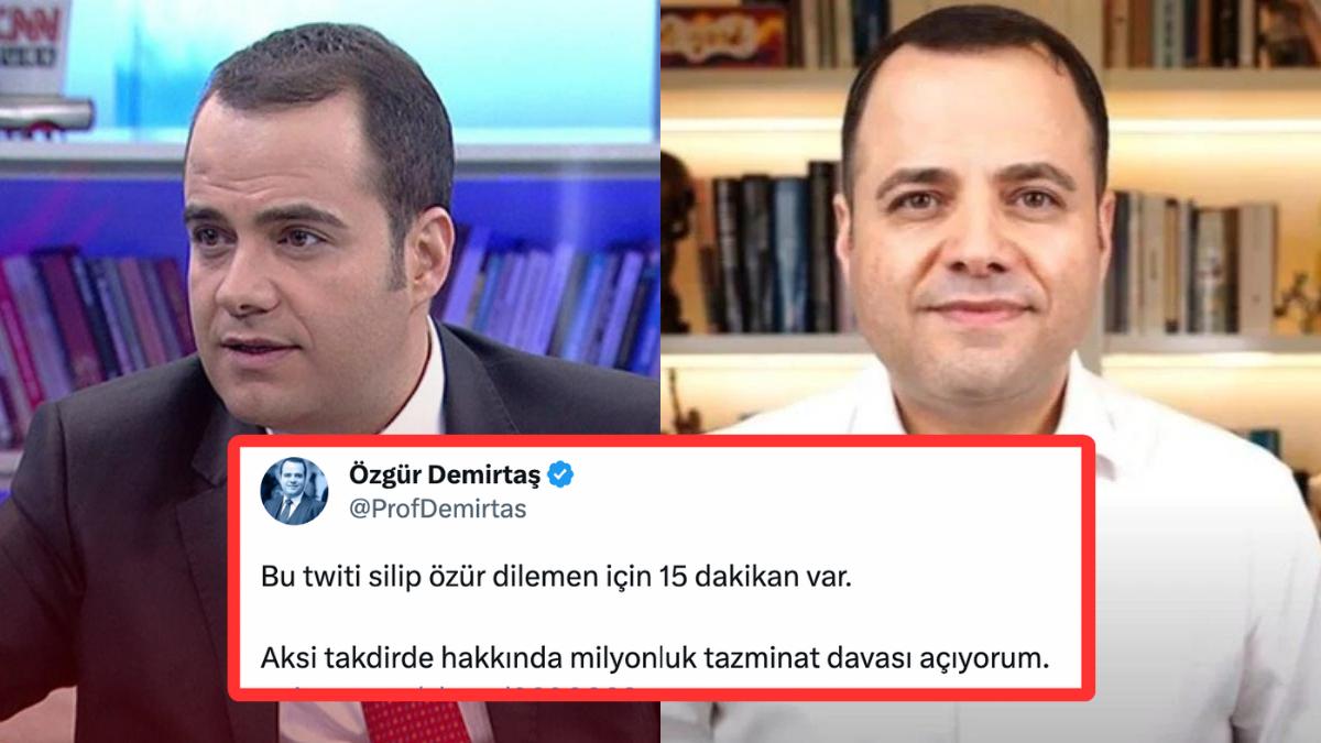 Ekonomist Özgür Demirtaş Eşi İçin Yapılan İğrenç Yorumu Görünce Çılgına Döndü! Ekonomist Özgür Demirtaş Eşi İçin Yapılan İğrenç Yorumu Görünce Çılgına Döndü!