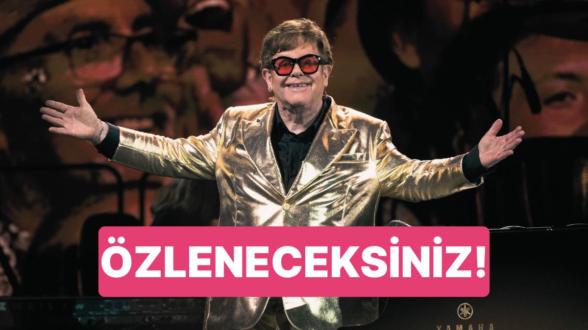 Elli Yılı Aşkın Müddettir Sahnelerde Olan Sir Elton John Son Dünya Turnesiyle Mesleğine Veda Etti Elli Yılı Aşkın Müddettir Sahnelerde Olan Sir Elton John Son Dünya Turnesiyle Mesleğine Veda Etti