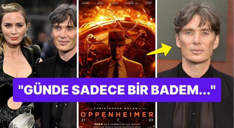 Emily Blunt Açıkladı: Cillian Murphy'nin Oppenheimer Sineması İçin Yaptığı Diyet Ortaya Çıktı!