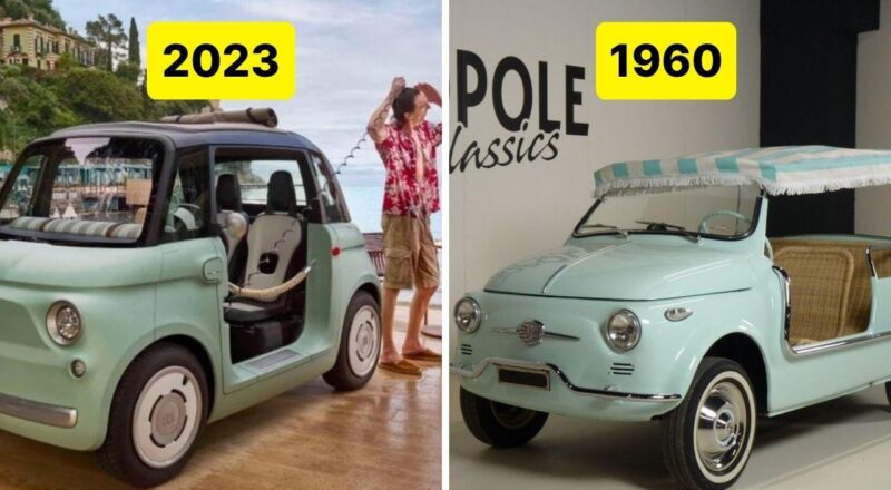 Fiat'ın Tasarımı 60'lara Dayanan Duş Başlıklı Yeni Minik Elektrikli Arabası Topolino ile Tanışın!