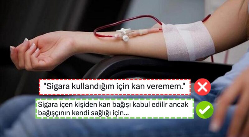 Hayat Kurtaran Kan Bağışıyla İlgili Yanlışsız Bilinen Yanlışlar