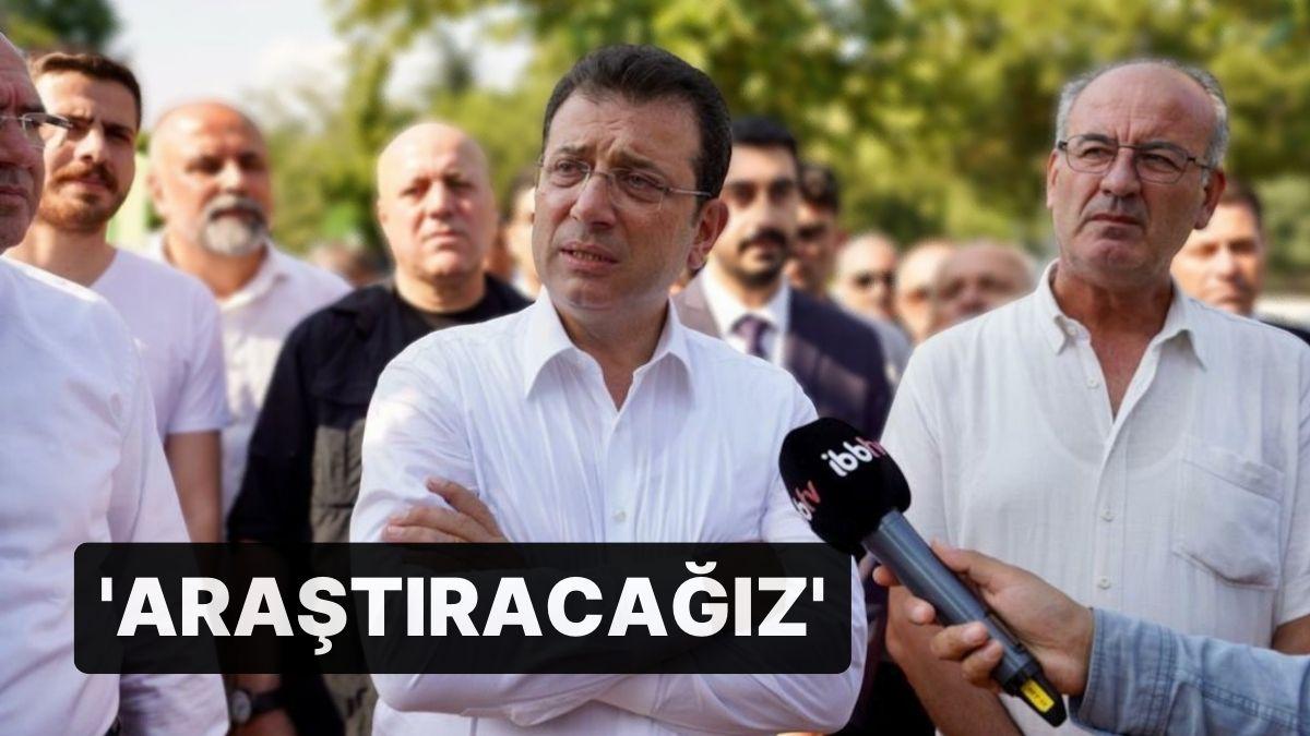 İmamoğlu'ndan Sızdırılan Görüntüyle İlgili Birinci Açıklama: 'Araştıracağız' İmamoğlu'ndan Sızdırılan Görüntüyle İlgili Birinci Açıklama: 'Araştıracağız'