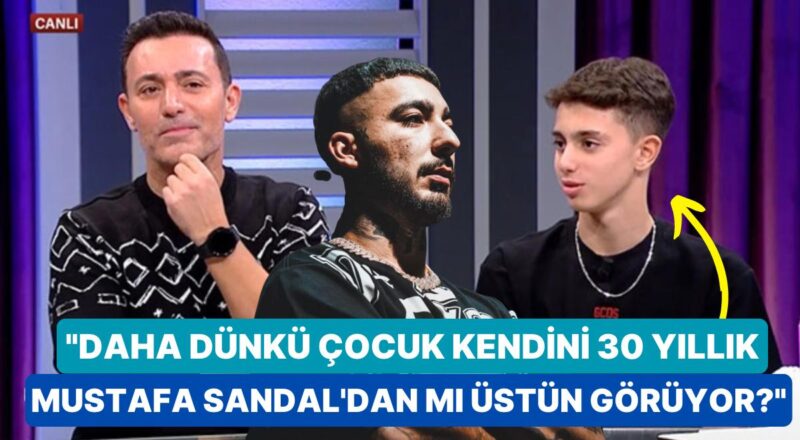 Mustafa Sandal'ın Oğlu Yaman, Uzi'nin Babasına Yersiz Çıkışına Reaksiyon Gösterdi!