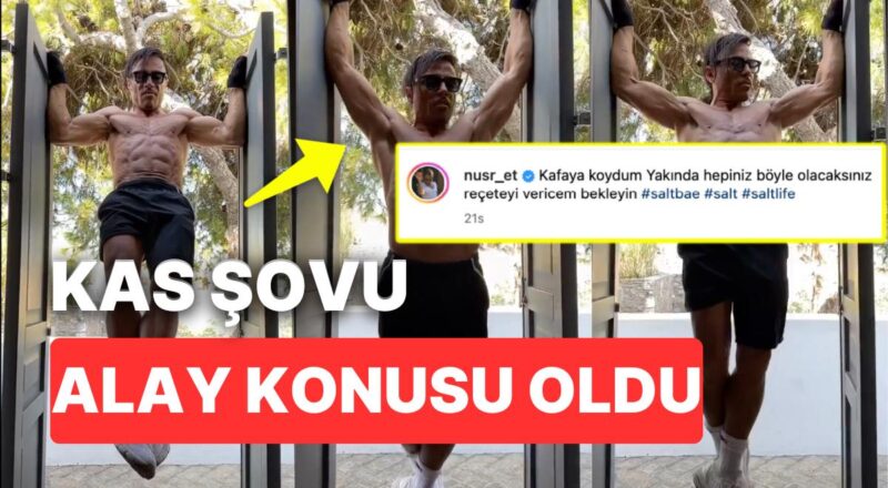 Nusret'in Kapının Menteşelerini Yerinden Sökmeye Niyetlendiği Barfiksi Dalga Konusu Oldu
