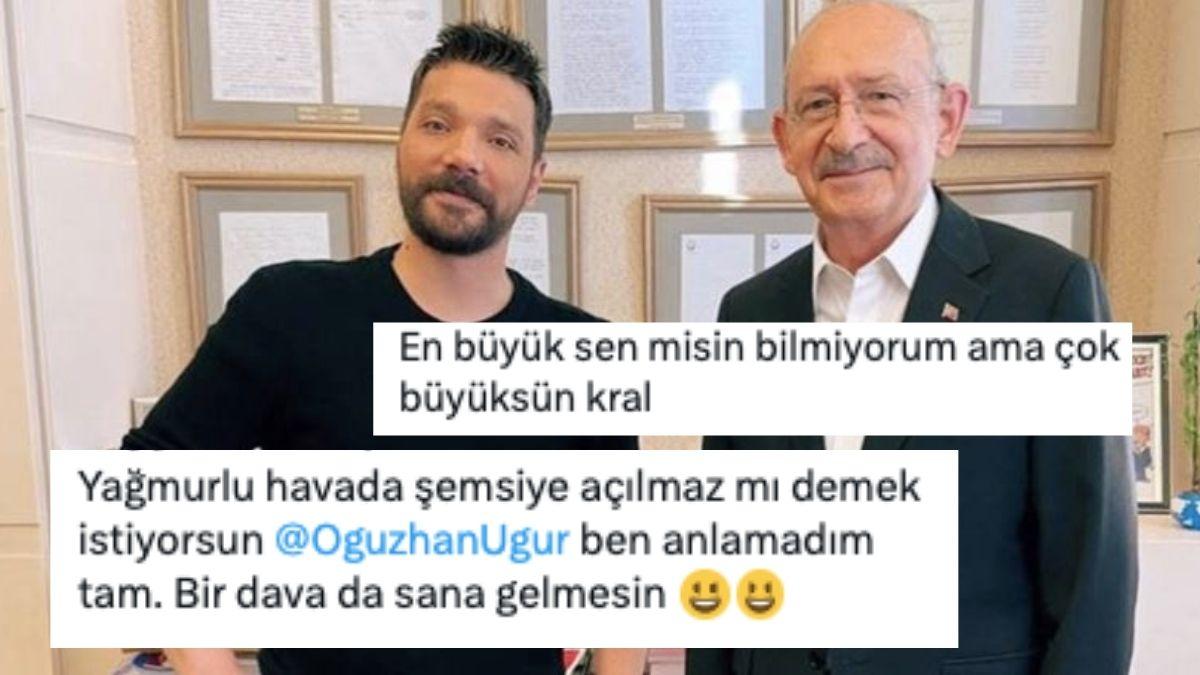Oğuzhan Uğur’dan Kemal Kılıçdaroğlu’na ‘Şemsiyeli’ Karşılık Oğuzhan Uğur’dan Kemal Kılıçdaroğlu’na ‘Şemsiyeli’ Karşılık